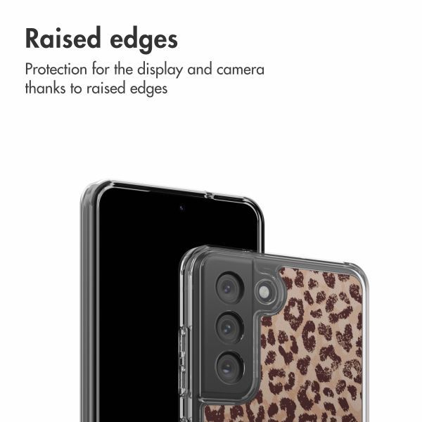 imoshion Design Hülle Samsung Galaxy S21 FE - Leopard Mood