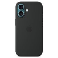 Apple Silikon-Case MagSafe für das iPhone 16 - Black