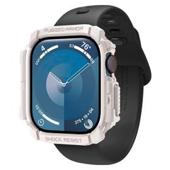 Spigen Rugged Armor™ Hülle für die Apple Watch Series 10 / 11 - 42 mm - Dune Beige
