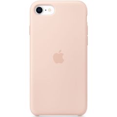 Apple Silikon-Case für das iPhone SE (2022 / 2020) - Pink Sand