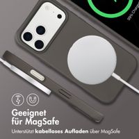 imoshion Color Backcover mit abnehmbarem Handykette und MagSafe Apple iPhone 17 Pro - Black Coffee