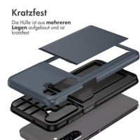 imoshion Backcover mit Kartenfach Samsung Galaxy A18 (4G) - Dunkelblau