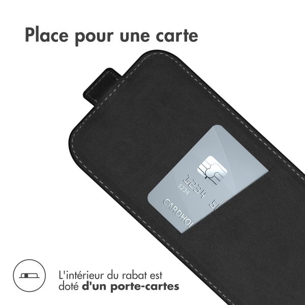 Accezz Flip Case Samsung Galaxy S22 - Schwarz