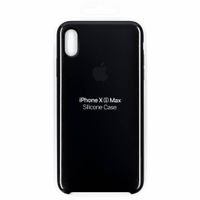 Apple Silikoncase Schwarz für das Apple iPhone Xs Max