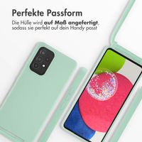 imoshion SilikonHülle mit Band Samsung Galaxy A53 - Mintgrün
