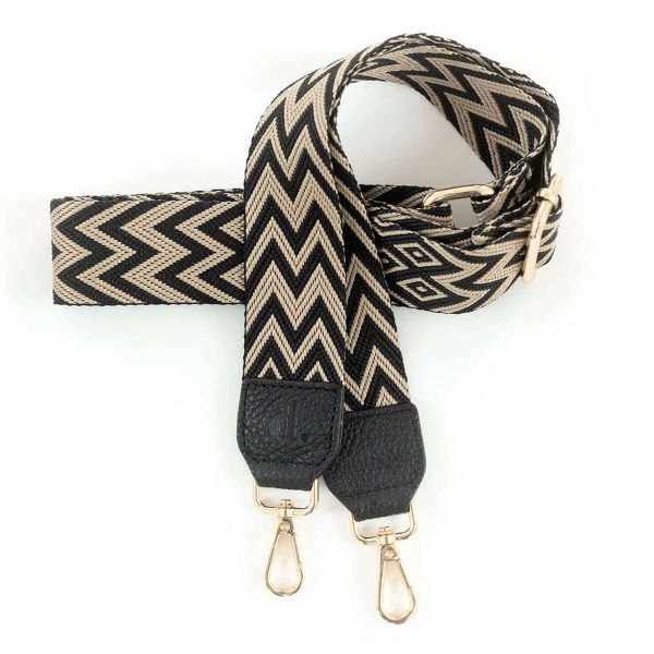 Dutchies Phone Strap - Verstellbare Universal-Telefonkordel - Tribal Chevron / Black