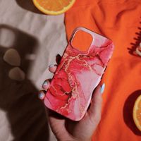 Selencia Vivid Rückabdeckung mit MagSafe Apple iPhone 17 Pro Max - Rosy Marble