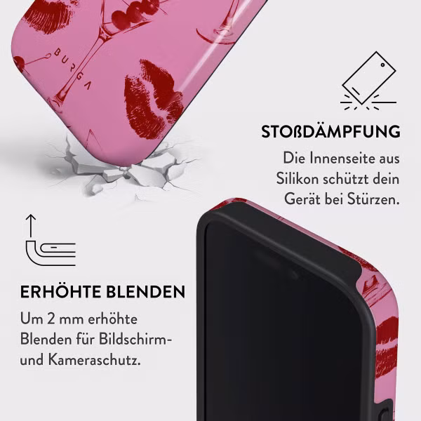 Burga Tough Back Cover MagSafe Apple iPhone 16 Pro - Call me