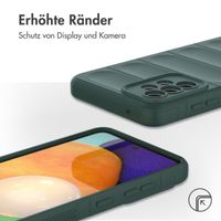 imoshion EasyGrip Back Cover für das Samsung Galaxy A52(s) (5G/4G) - Dunkelgrün