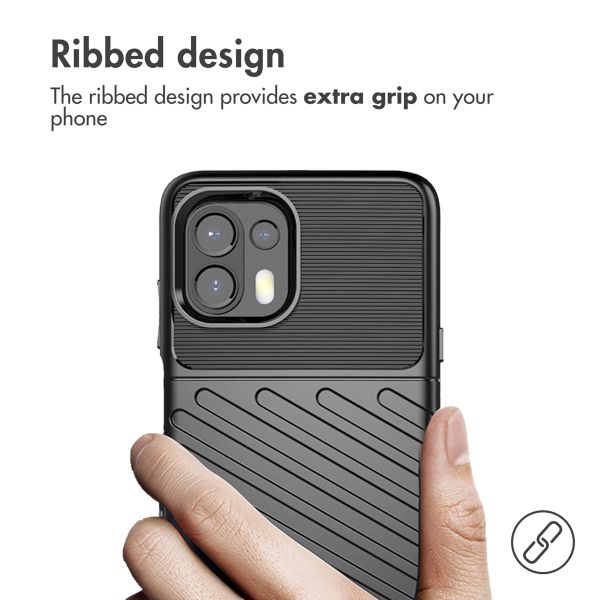 imoshion Thunder Backcover für das Motorola Edge 20 Lite - Schwarz