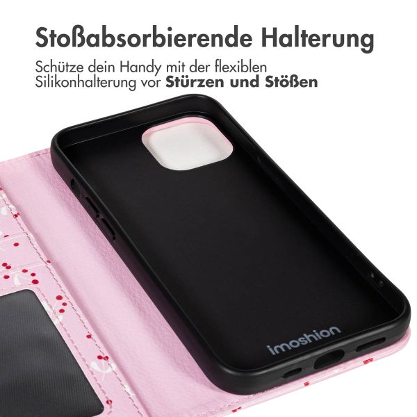 imoshion Design Klapphülle Apple iPhone 14 - Blush Berries