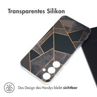 imoshion Design Hülle Samsung Galaxy A35 - Black Graphic