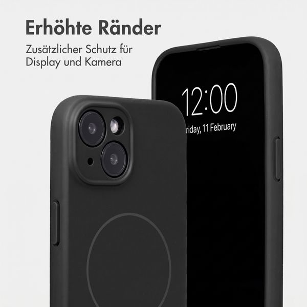 Accezz Grip Backcover mit MagSafe Apple iPhone 13 - Schwarz