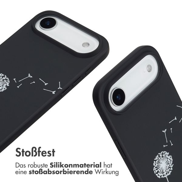 imoshion SilikonHülle design mit Band Apple iPhone Air - Dandelion Black