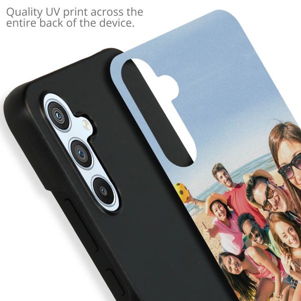 Gestalte deine eigene Hardcase Hülle Samsung Galaxy A54 (5G) - Schwarz
