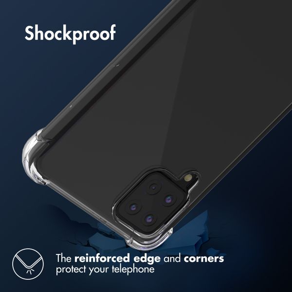 imoshion Shockproof Case für das Samsung Galaxy A12 - Transparent