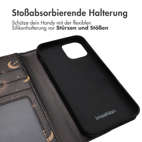 imoshion Design Klapphülle Apple iPhone 12 (Pro) - Sky Black