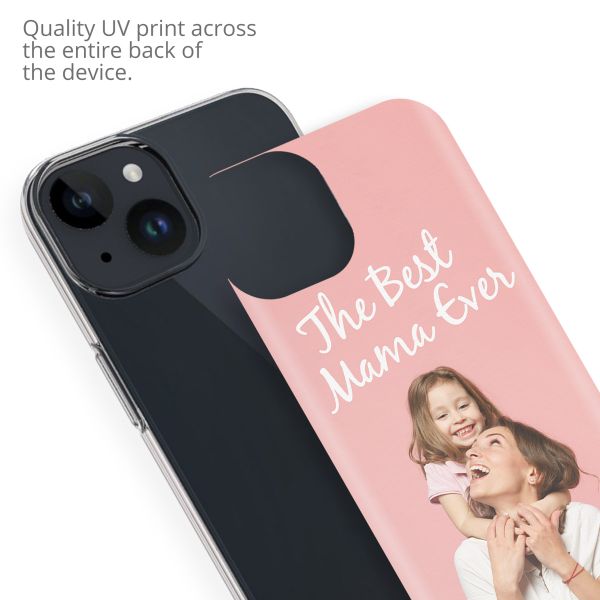 Gestalte deine eigene Clear Case für das Apple iPhone 15 - Transparent