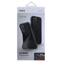 Uniq Transforma Back Cover mit MagSafe für das iPhone 13 Pro Max - Charcoal Grey