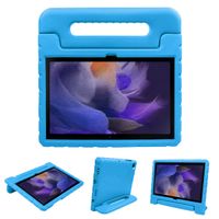 imoshion Hülle mit Handgriff kindersicher Samsung Galaxy Tab A8 - Blau