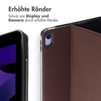 Accezz Classic Klapphülle Apple iPad Air 11 Zoll (2025) M3 / (2024) M2 / Air 5 (2022) / Air 4 (2020) - Braun