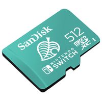 SanDisk microSD für das Nintendo Switch - 512GB - Tanooki Leaf