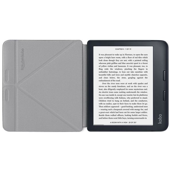 Kobo SleepCover Klapphülle für das Kobo Libra 2 / Tolino Vision 6 - Schwarz