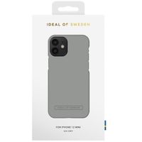 iDeal of Sweden Seamless Case Back Cover für das iPhone 12 Mini - Ash Grey