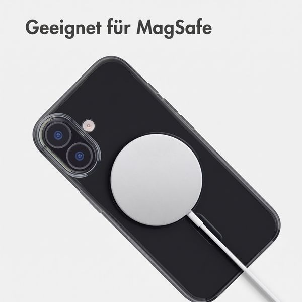 Accezz Lite Backcover mit MagSafe Apple iPhone 16 - Smokey Clear