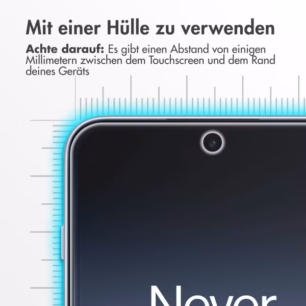 Accezz Screen Protector aus gehärtetem Glas OnePlus Nord 5
