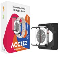 Accezz Displayschutzfolie mit Applikator für die Apple Watch Series 10 - 42 mm