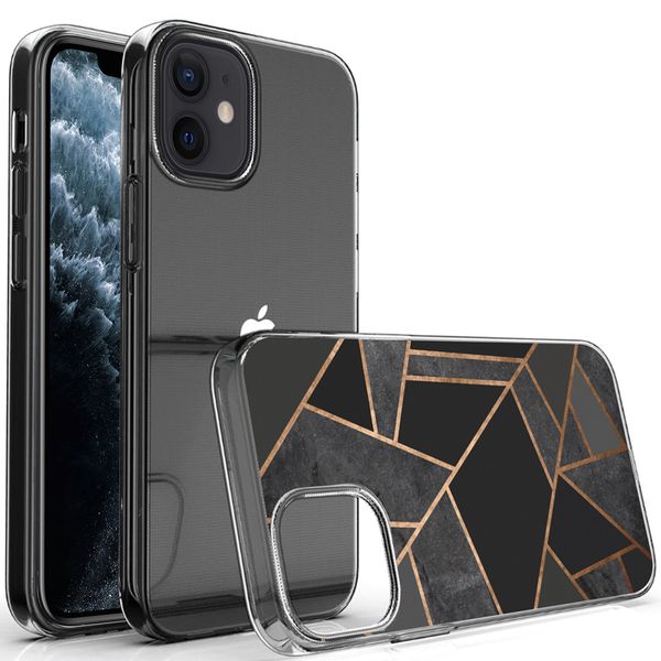 imoshion Design Hülle für das iPhone 12 Mini - Black Graphic