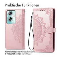 imoshion Mandala Klapphülle für das OnePlus Nord N30 SE - Rose Gold