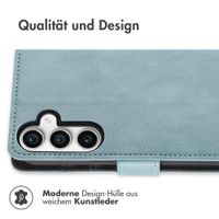 imoshion Luxuriöse Klapphülle Samsung Galaxy S23 FE - Hellblau