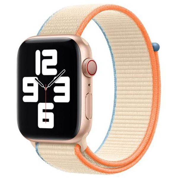 Apple Sport Loop Armband für das Apple Watch Series 1-10 / SE / Ultra (2) - 42/44/45/46/49 mm - Cream