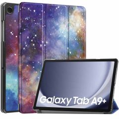 imoshion Design Trifold Klaphülle Samsung Galaxy Tab A9 Plus - Space