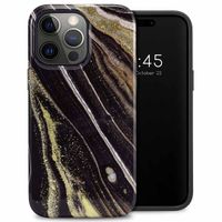 Selencia Vivid Tough Back Cover für das Apple iPhone 14 Pro Max - Chic Marble