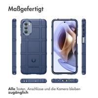 imoshion Rugged Shield Backcover für das Motorola Moto G31 / Moto G41 - Dunkelblau