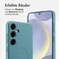 imoshion Color Back Cover mit MagSafe Samsung Galaxy S24 Plus - Smoke Green
