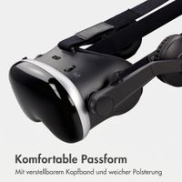 imoshion Virtual-Reality-Brille mit Bluetooth-Kopfhörern - Schwarz