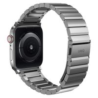 Uniq Strova Steel Link-Armband für Apple Watch | 44/45/46/49 mm - Sterling