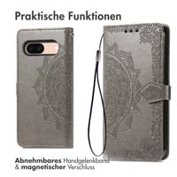 imoshion Mandala Klapphülle Google Pixel 8a - Grau