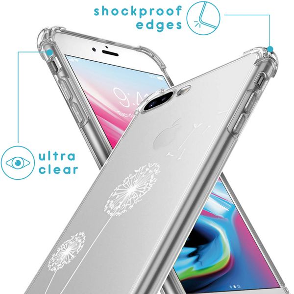 imoshion Design Hülle mit Band Apple iPhone 8 Plus / 7 Plus - Dandelion