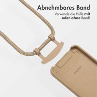 imoshion Color Backcover mit abnehmbarem Handykette und MagSafe Samsung Galaxy S24 / S25 - Beige