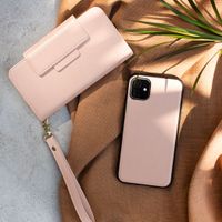 Selencia Klapphülle mit herausnehmbarem Backcover iPhone 13 Pro - Rosa