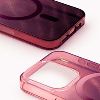 iDeal of Sweden Clear Case MagSafe Apple iPhone 16 Pro - Cherry Lacquer