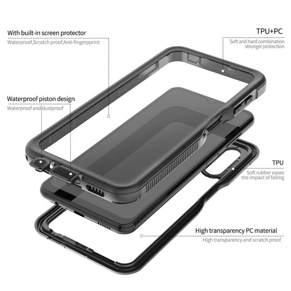 Redpepper Dot Waterproof Case für das Samsung Galaxy A13 (5G) / A04s