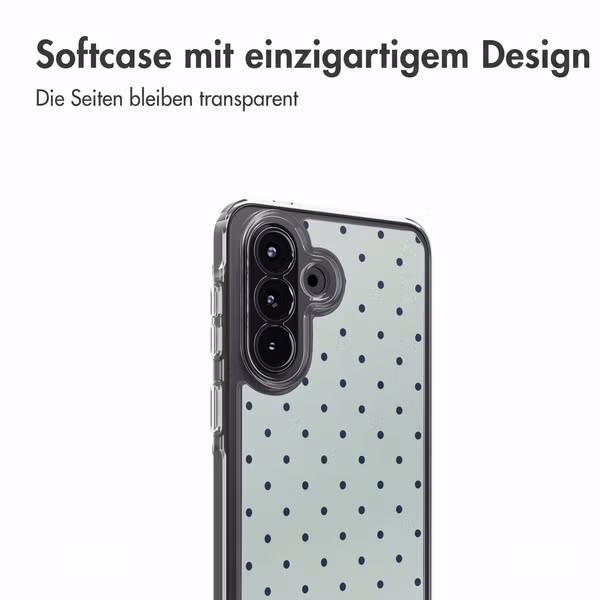 imoshion Design Hülle Samsung Galaxy A57 (5G) - Polka Dot Mintgroen
