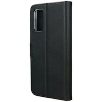 Valenta Klapphülle Leather Schwarz für das Samsung Galaxy S20