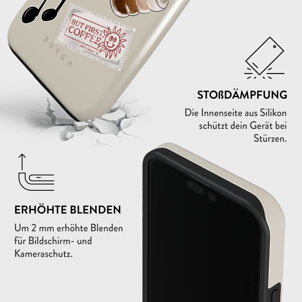 Burga Tough Back Cover MagSafe Apple iPhone 15 Pro - Oat Milk Please